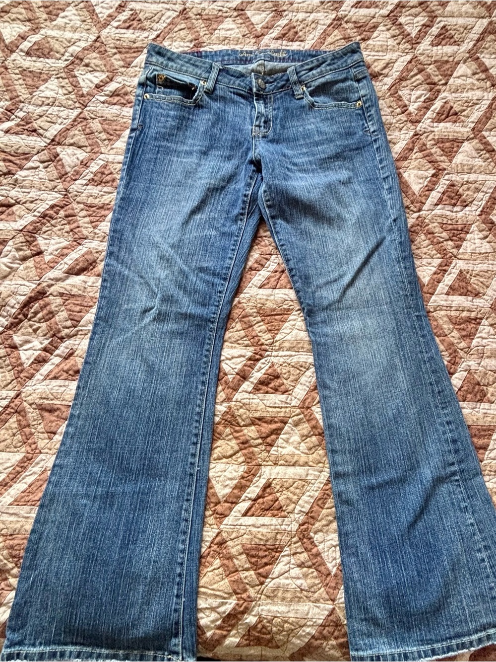 American Eagle Outfitters Blue Flare Jeans